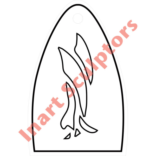 Modern Bird Outline